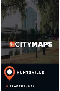 City Maps Huntsville Alabama, USA