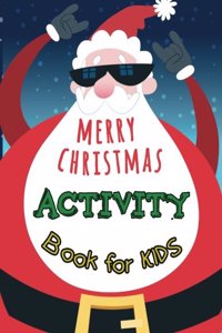 Merry Christmas Activity Book For Kids