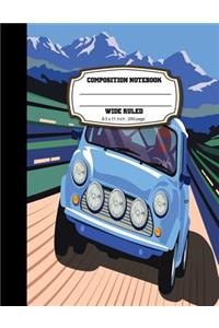 Composition Notebook Wide Ruled,8.5 x 11 inch,200 pages