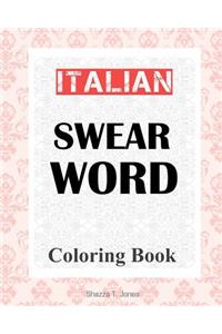 Italian Swear Word Coloring Book
