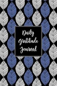 Gratitude Journal Abstract Leaves Pattern 6