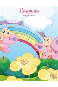 Mariposas libro para colorear 1