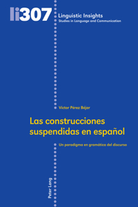 Las construcciones suspendidas en espanol