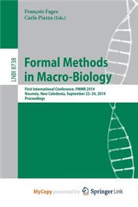 Formal Methods in Macro-Biology