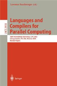 Languages and Compilers for Parallel Computing