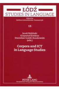 Corpora and ICT in Language Studies