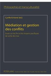 Médiation Et Gestion Des Conflits