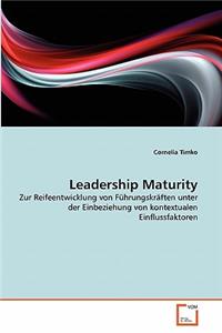 Leadership Maturity