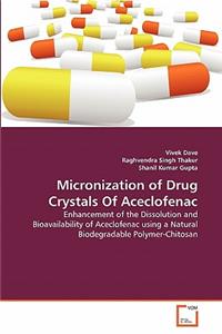 Micronization of Drug Crystals Of Aceclofenac