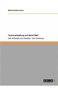 Textverarbeitung mit Word 2007
