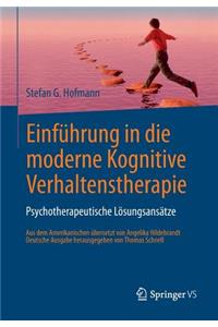 Einführung in Die Moderne Kognitive Verhaltenstherapie