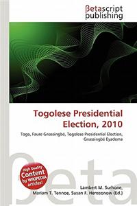Togolese Presidential Election, 2010