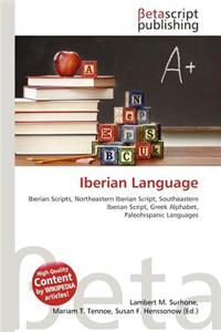 Iberian Language