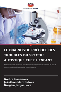 Diagnostic Précoce Des Troubles Du Spectre Autistique Chez l'Enfant