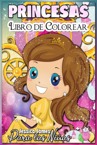 Princesas Libro para Colorear para Niñas