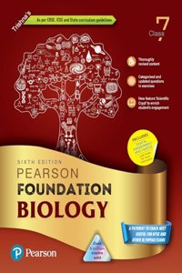 Pearson IIT Foundation'24 Biology Class 7, As Per CBSE, ICSE and State Curriculum Guidelines|Free access to elibrary, vidoes & Myinsights Self Preparation - 6th Edition By Pearson