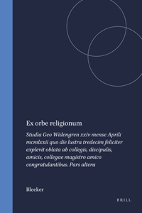Ex orbe religionum