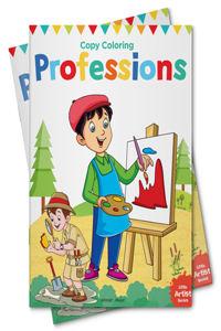 Little Artist Series Professions: Copy Colour Books