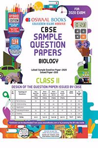 Oswaal CBSE Sample Question Paper Class 11 Biology Book (For March 2020 Exam)