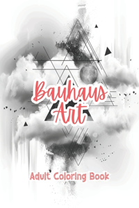 Bauhaus Art Adult Coloring Book Grayscale Images By TaylorStonelyArt