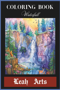 Coloring Book Waterfall