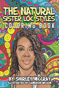 Natural Sister Loc Style Coloring Book