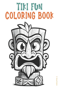 Tiki Fun Coloring Book volume 1