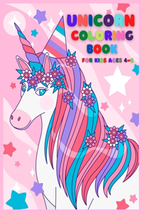 Unicorn Coloring Book For Kids Ages 4-8
