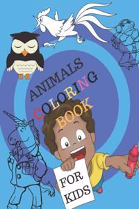 Animals Coloring Book For Kids