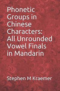 Phonetic Groups in Chinese Characters