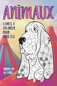 Livres à colorier pour adultes - Moins de 10 euro - Animaux