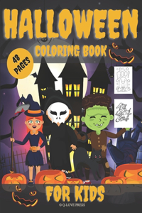 Halloween Coloring Book For Kids