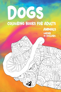 Mandala Colouring Books for Adults - Animals - Under 10 Dollars - Dogs