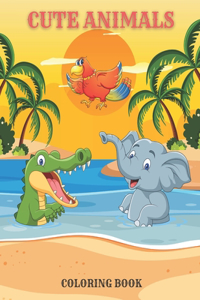 Cute Animals - Coloring Book
