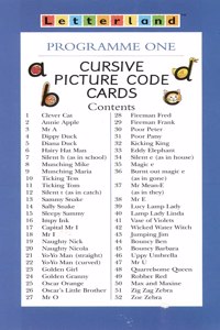 Cursive Code Cards (Programme 1) (Letterland S.)