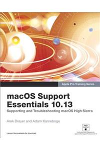 Macos Support Essentials 10.13 - Apple Pro Training Series
