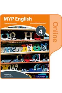 Myp English Language Acquisition Phase 4 Online Student Book