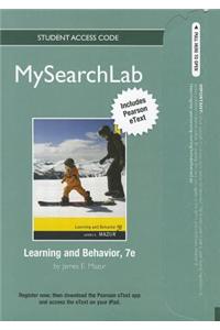 MySearchLab with Pearson Etext - Standalone Access Card - for Learning and Behavior