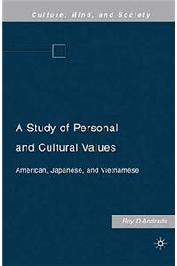 Study of Personal and Cultural Values