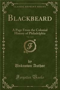 Blackbeard, Vol. 1 of 2