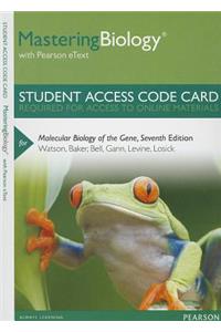 Mastering Biology with Pearson Etext -- Standalone Access Card -- For Molecular Biology of the Gene