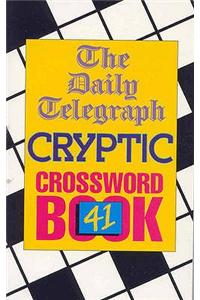 Daily Telegraph Cryptic Crossword Book 41