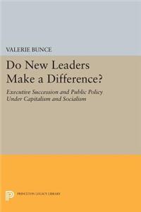 Do New Leaders Make a Difference?