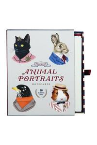 Berkley Bestiary Animal Portrait Greeting Card Assortment