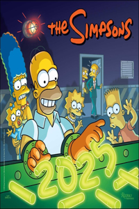 Simpsons 2025 Wall Calendar