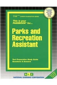 Parks and Recreation Assistant