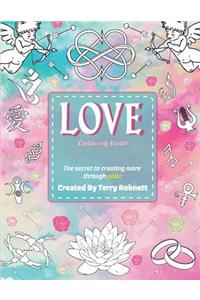 Love Coloring Book