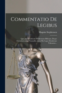 Commentatio De Legibus