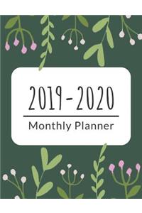 2019-2020 Monthly Planner