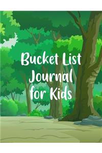 Bucket List Journal For Kids